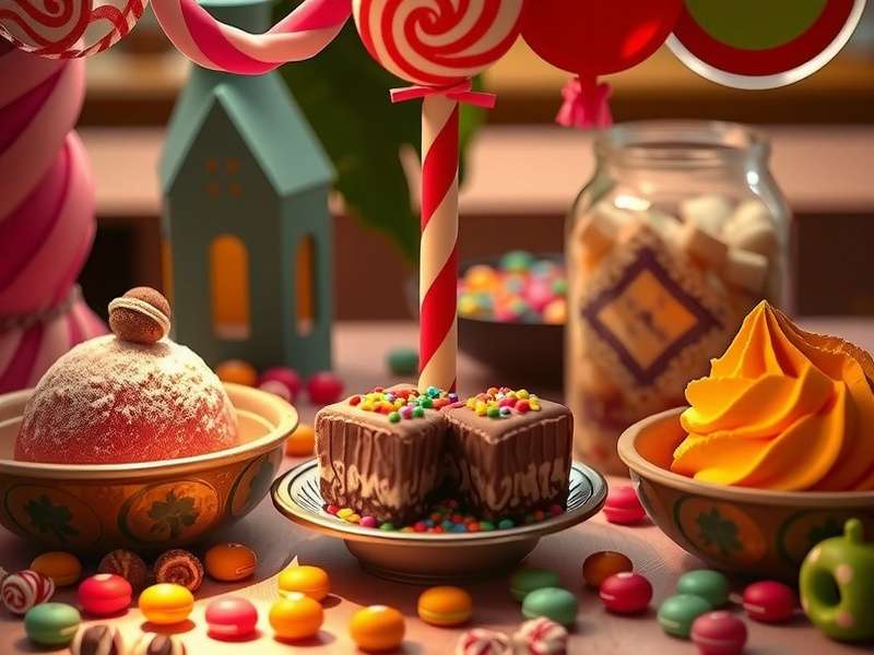 Candy Tale Adventure Indian version with traditional sweets